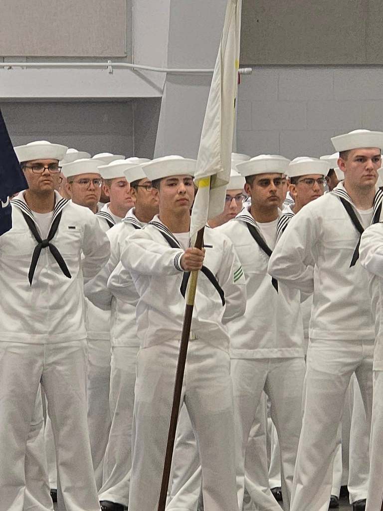Rivera Lynch enlisted in the military as a 17-year-old in high school, as part of the Navy's delayed enlistment program, before joining in June 2024.