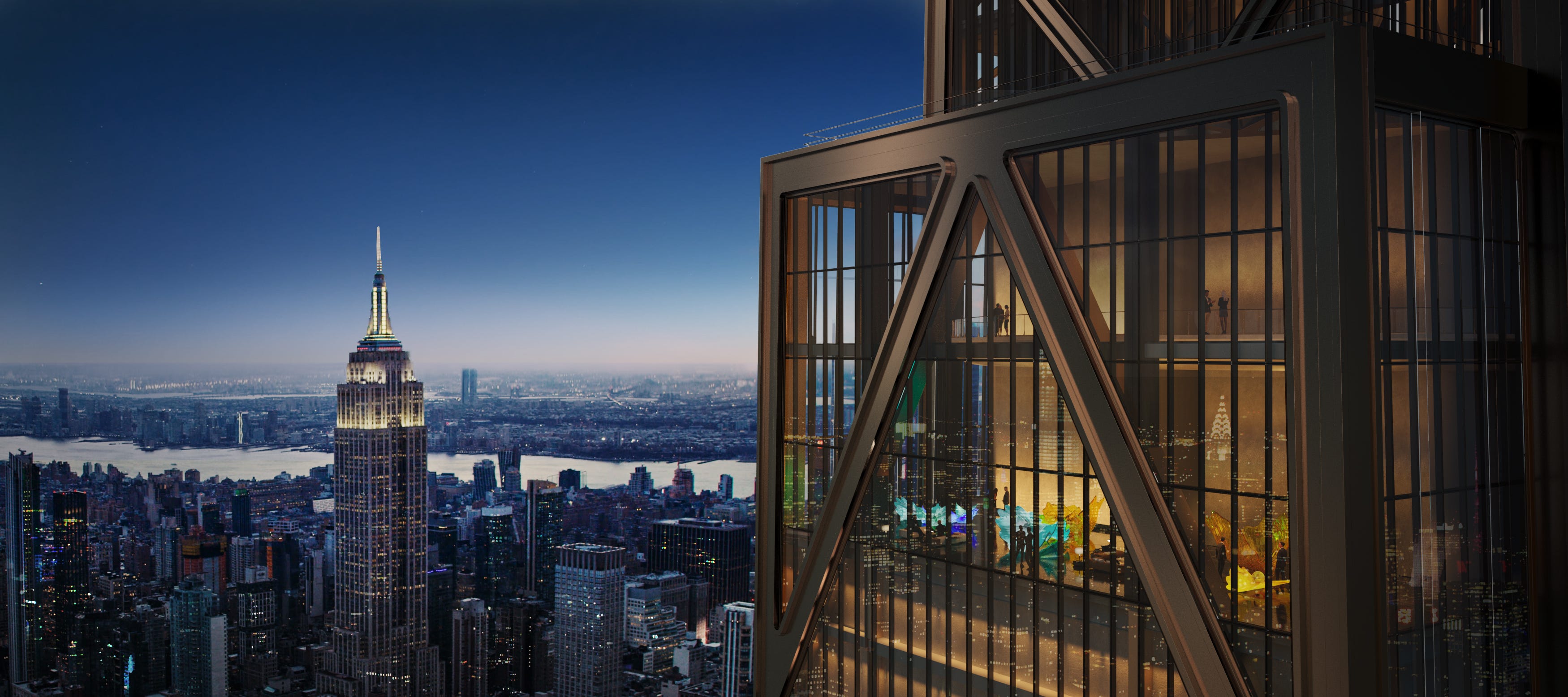 Rendering of the new JPMorgan headquarters