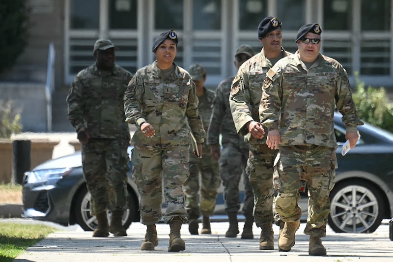 military and federal law enforcement