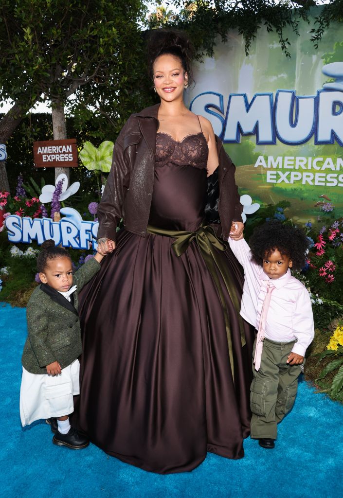 Rihanna and her sons