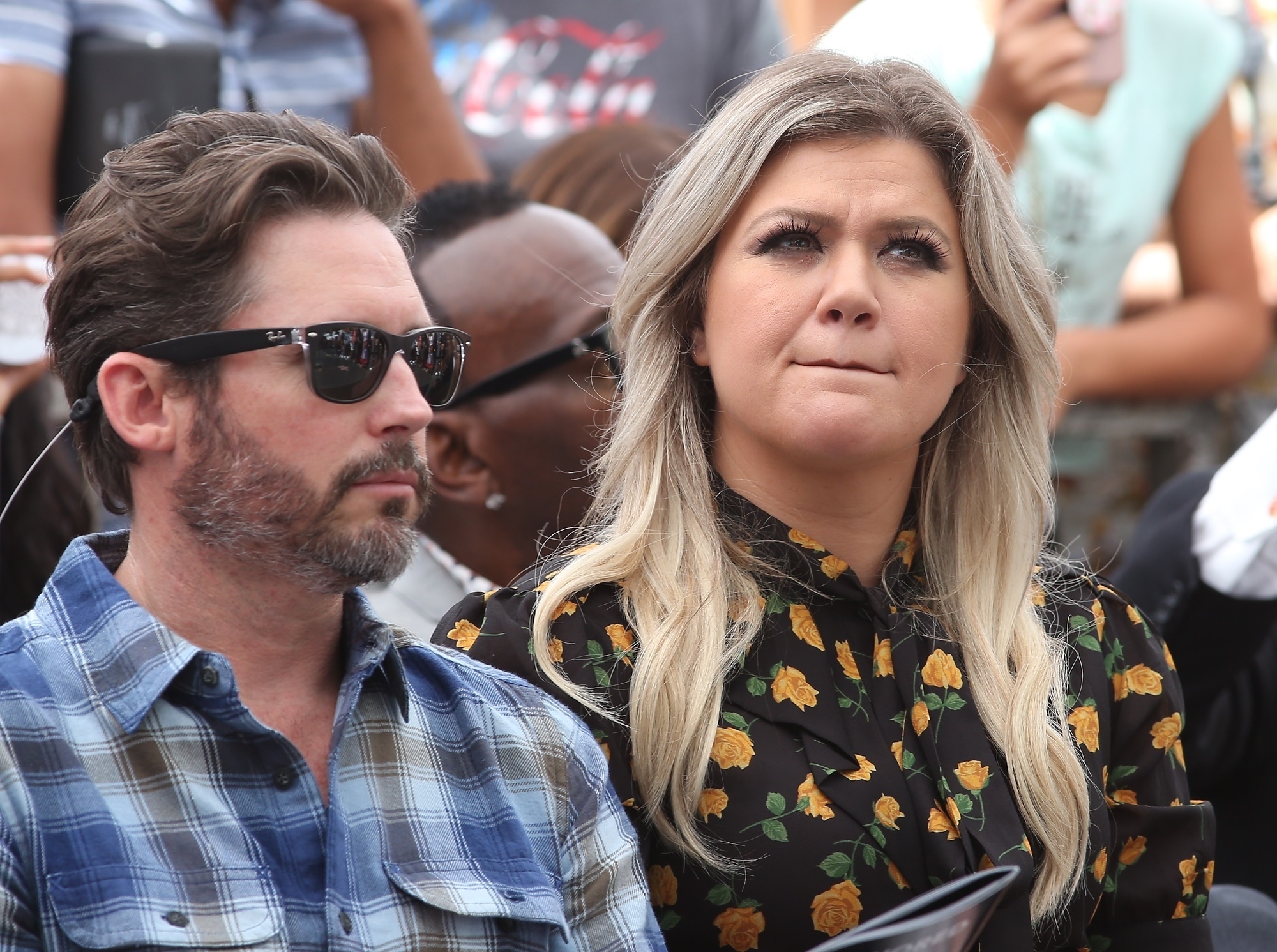 Brandon Blackstock and Kelly Clarkson.