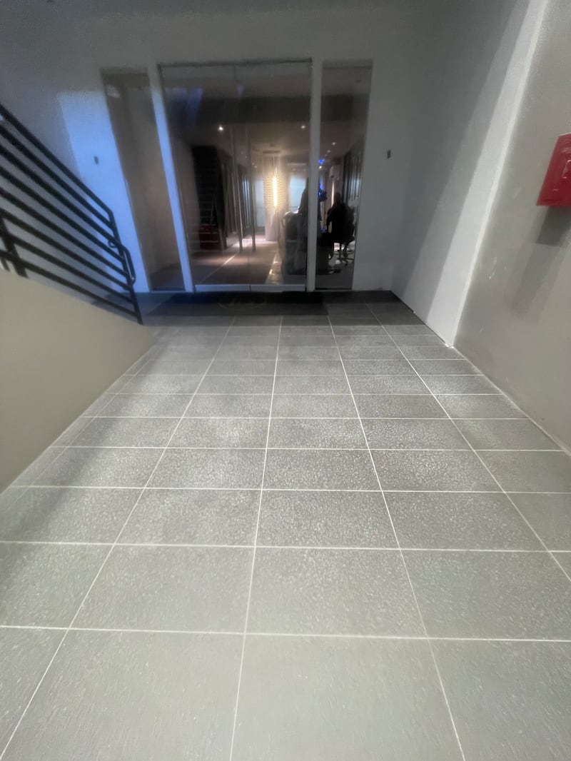 A lino floor