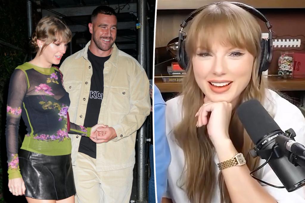 Taylor Swift reveals the ‘insane’ question she asked Travis Kelce on their first date