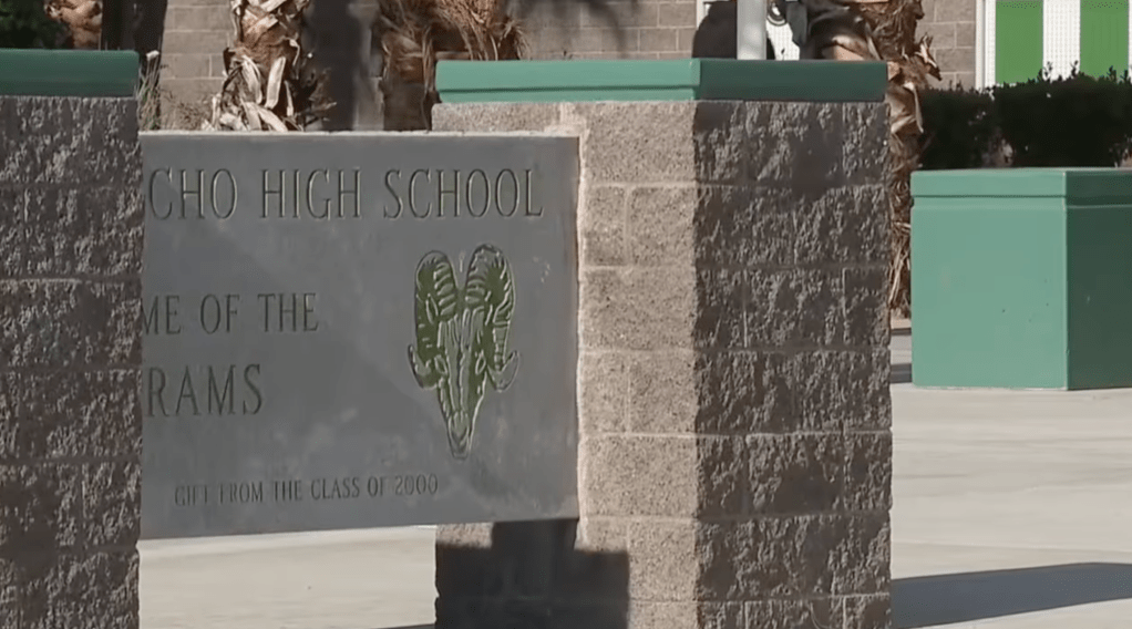 Ranch High School in the Archie C. Grant Park neighborhood of Las Vegas, Nevada.