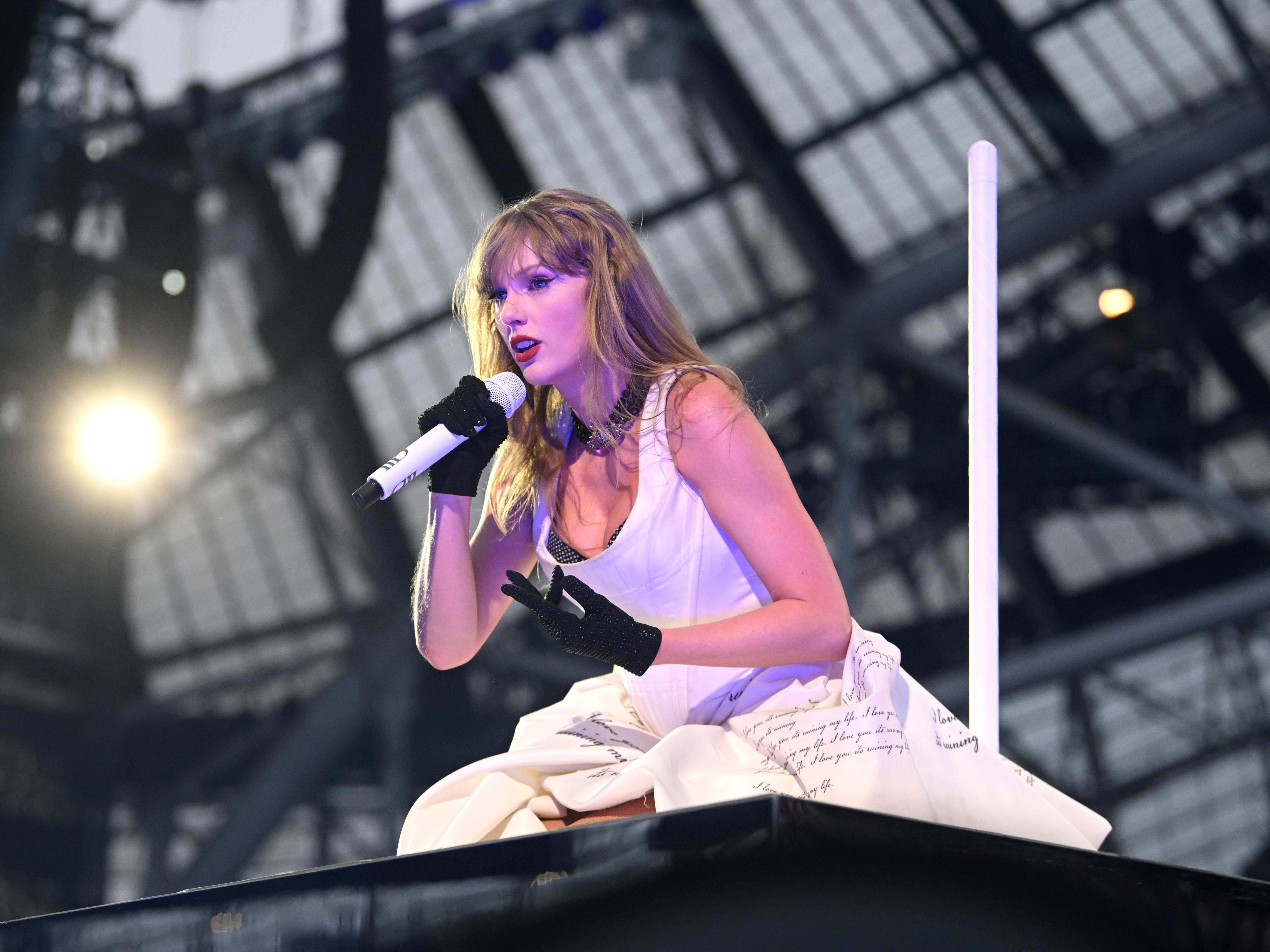 Taylor Swift on the Eras Tour.