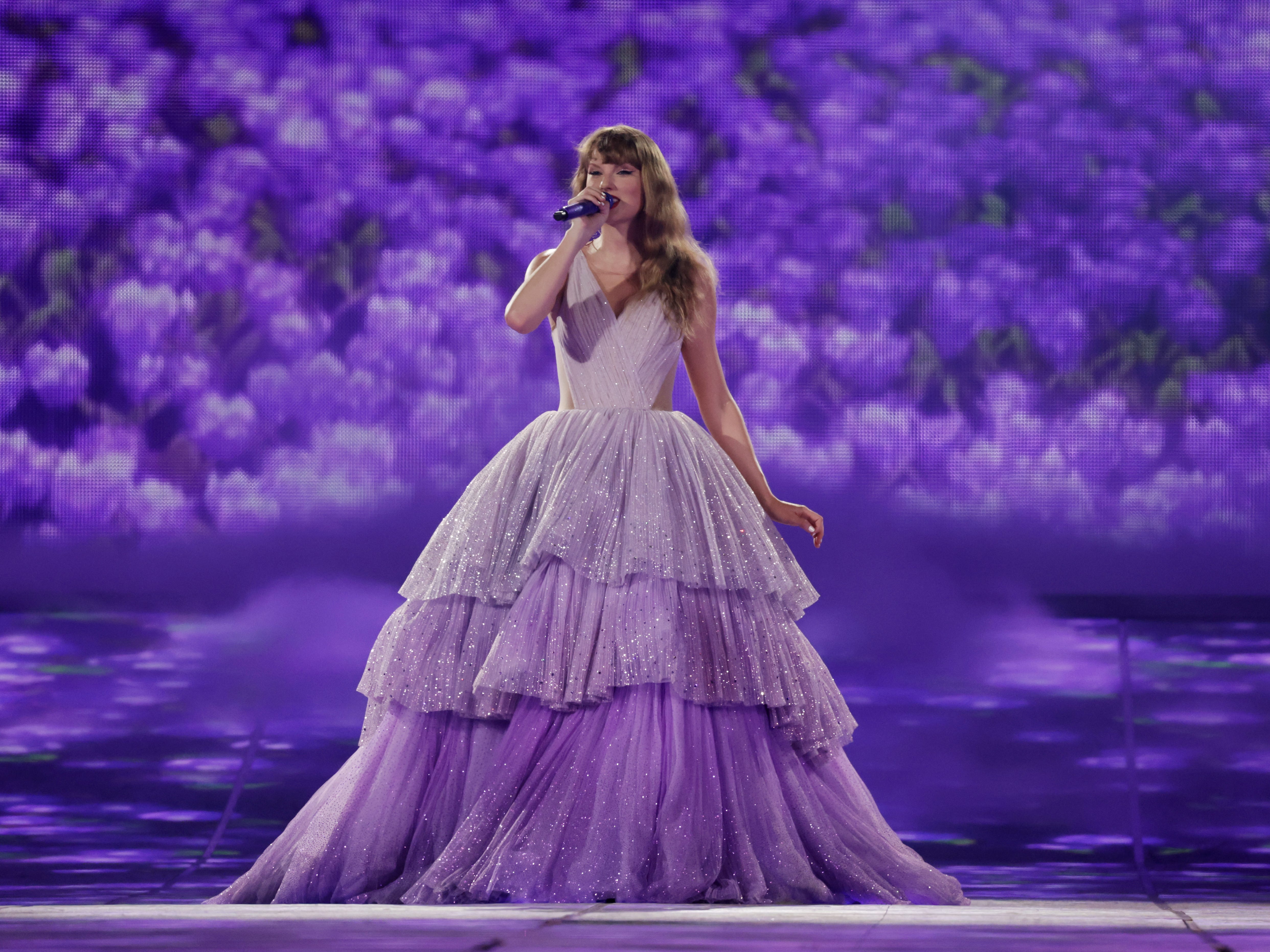 Taylor Swift on the Eras Tour.