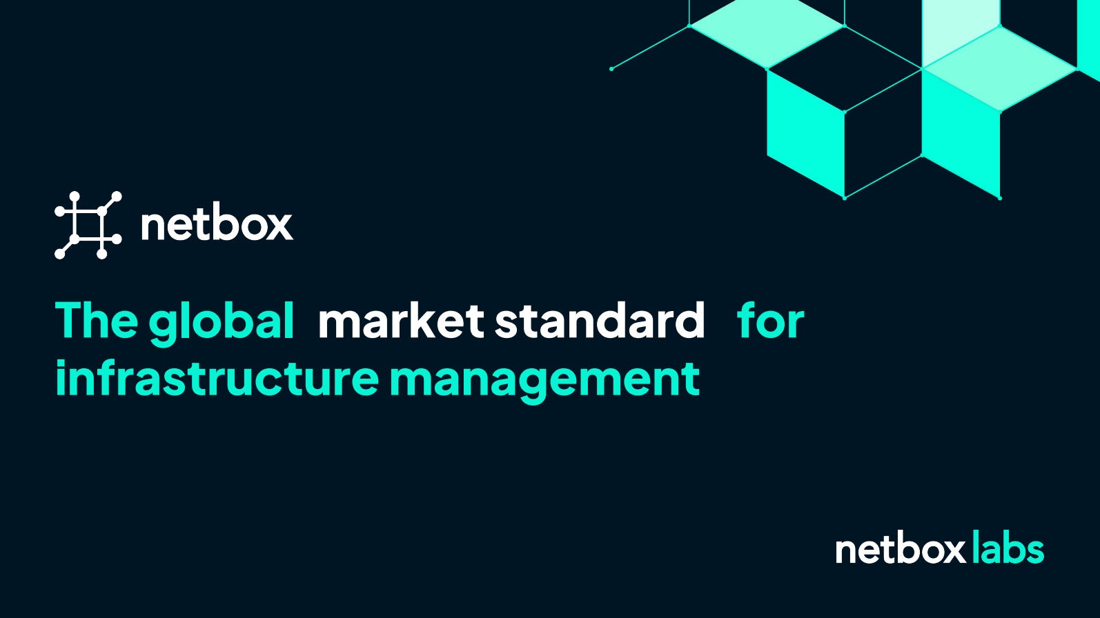 The global market standard for infrastructure management