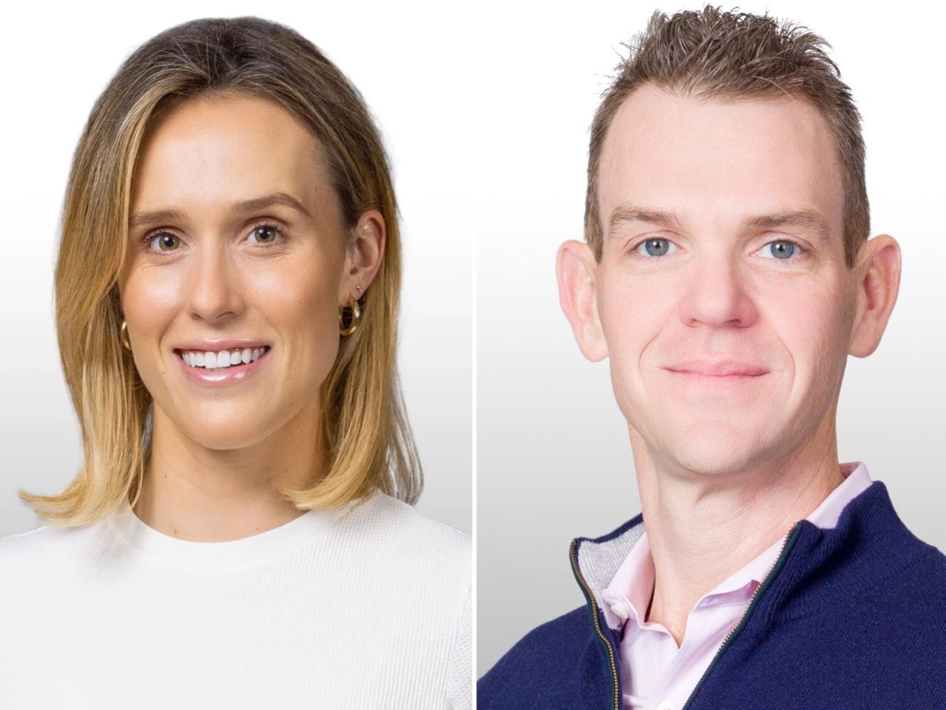 AlleyCorp investors Susannah Shipton and Marshall Porter.