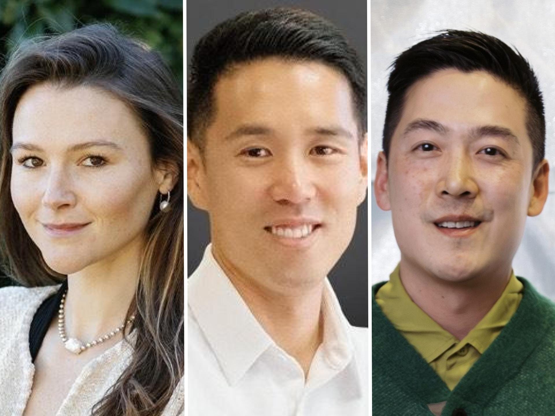 Amber Atherton, partner; Brian Cho, general partner; Jason Yeh, general partner