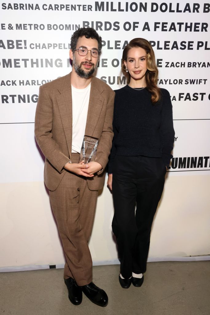 Lana Del Rey and Jack Antonoff in December 2024