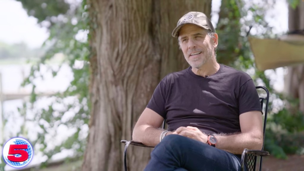 Hunter Biden in an interview.