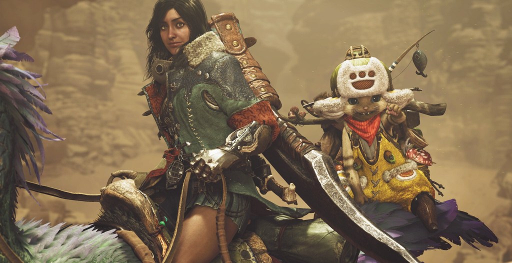 MH Wilds Gameplay Scene
