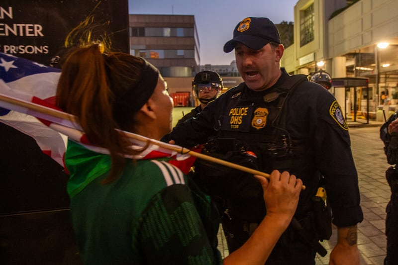 After ICE embarked on a mass deportation scheme, Los Angeles protestors held anti-ICE rallies. Trump mobilized thousands from the National Guard to the city and kept them there until the end of July.