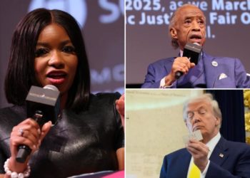 Jasmine Crockett denounces Republicans as ‘racist’ – after Al Sharpton heaps praise on ‘Jasmine Campbell’ in brutal gaffe