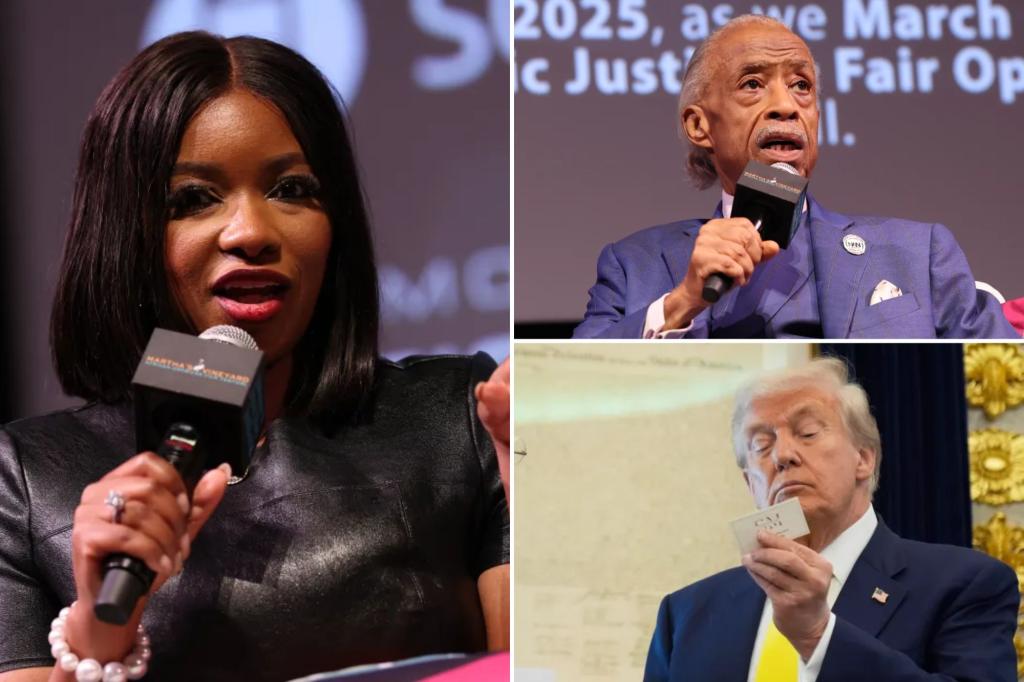 Jasmine Crockett denounces Republicans as ‘racist’ – after Al Sharpton heaps praise on ‘Jasmine Campbell’ in brutal gaffe