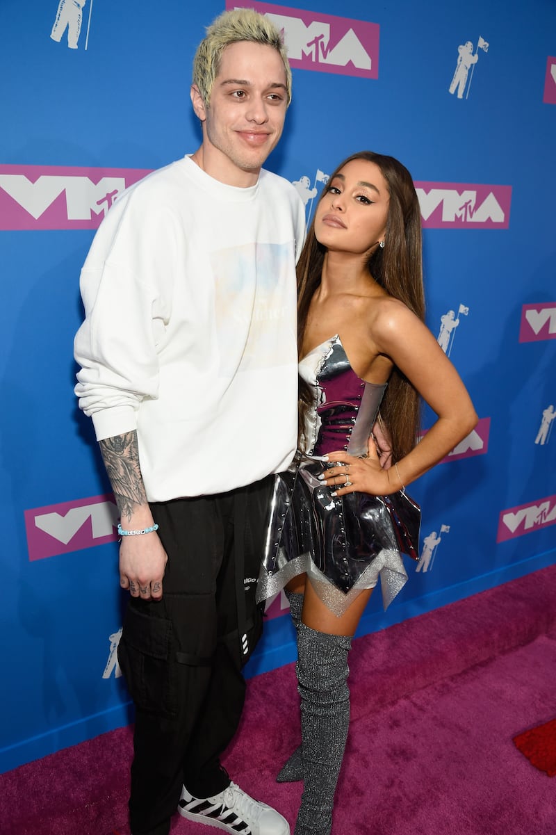 Pete Davidson and Ariana Grande