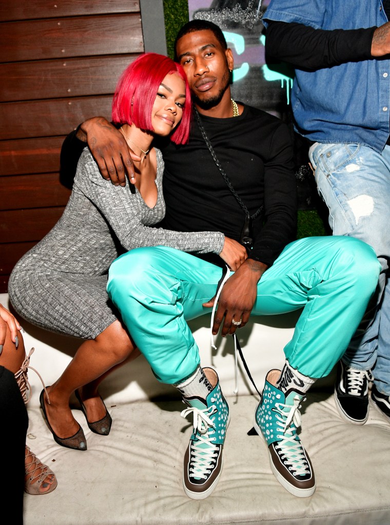 Teyana Taylor and Iman Shumpert in 2017.