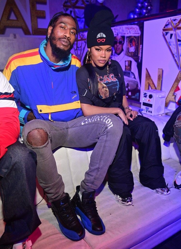 Teyana Taylor and Iman Shumpert in 2020.