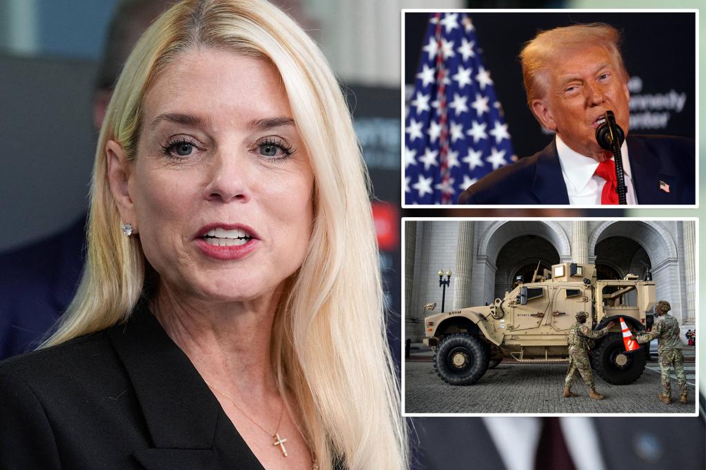 AG Pam Bondi declares DC ‘will not remain a sanctuary city’ under Trump — cops ‘must’ alert ICE to illegal migrants