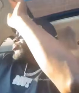 Screenshot of Kevin Watson moments before he was fatally shot.
