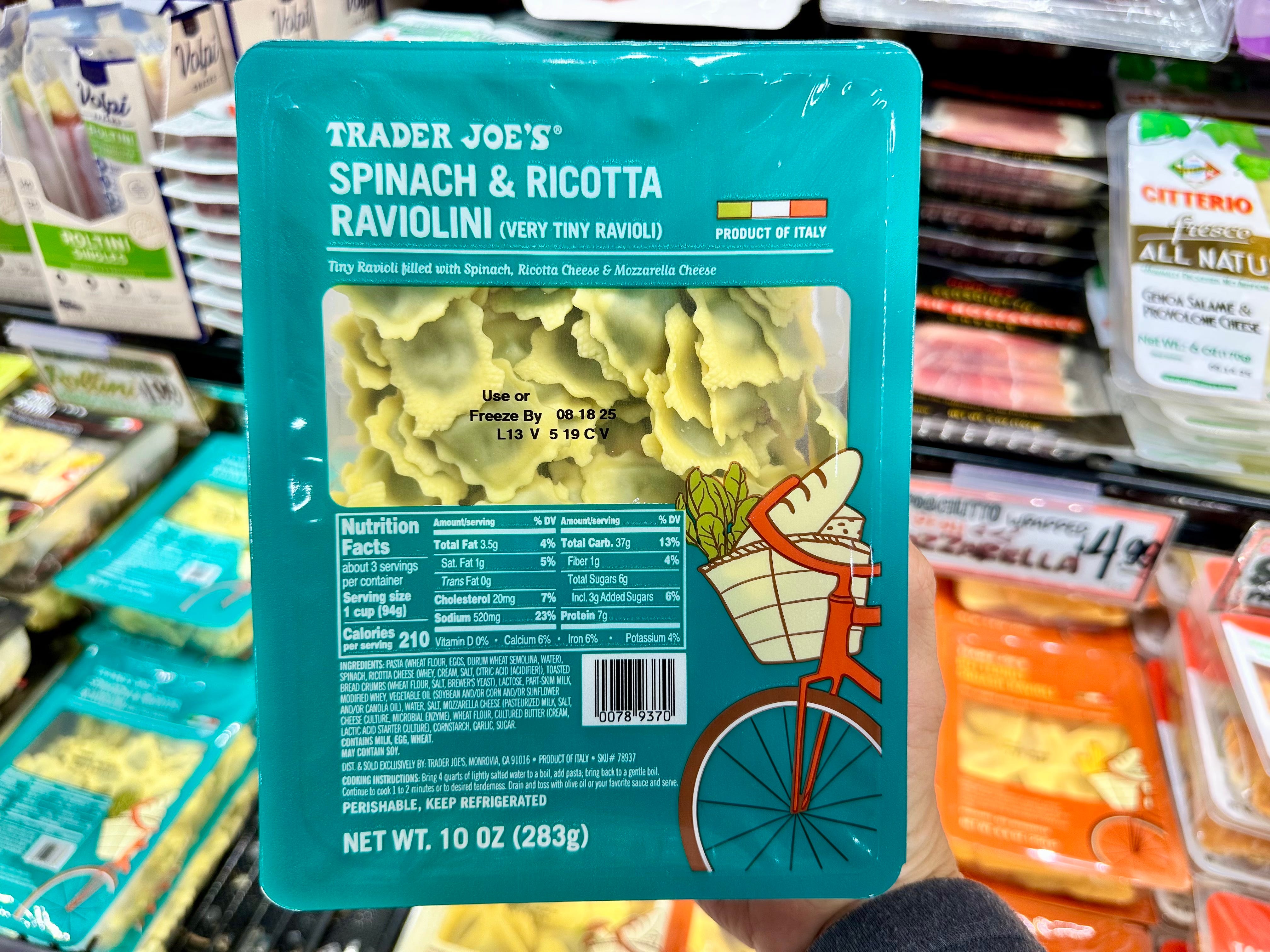 Trader Joe's mini ravioli