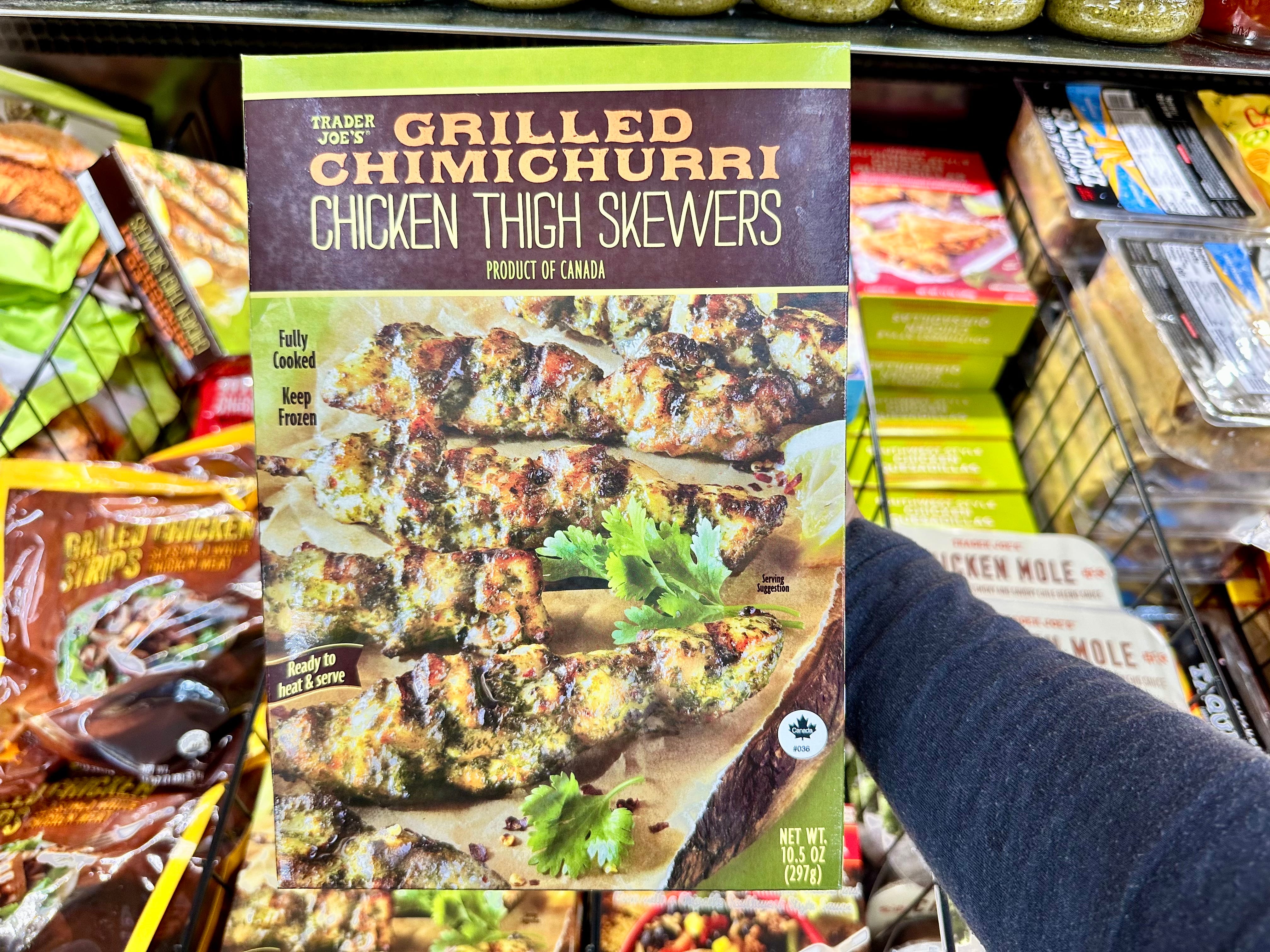 Trader Joe's grilled chimicchuri chicken