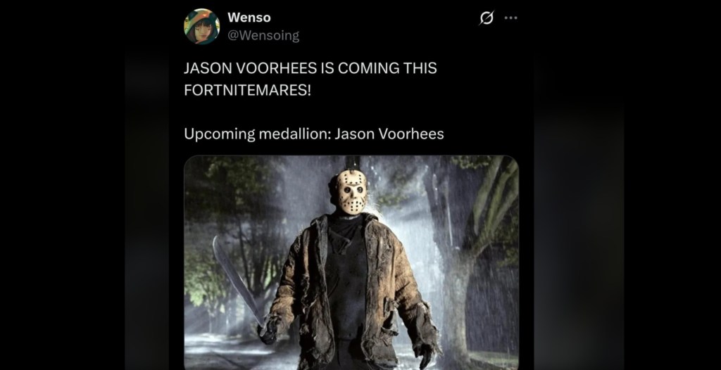 Jason Voorhees Fortnitemares Leak
