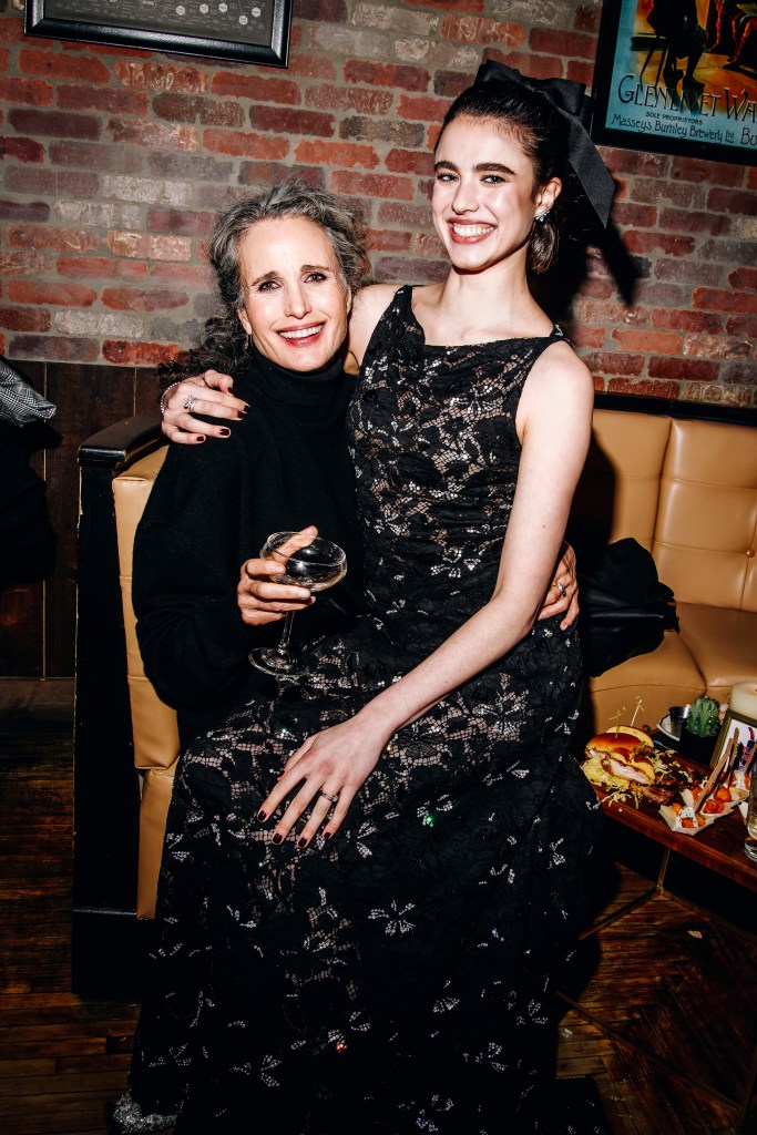 Andie MacDowell and Margaret Qualley