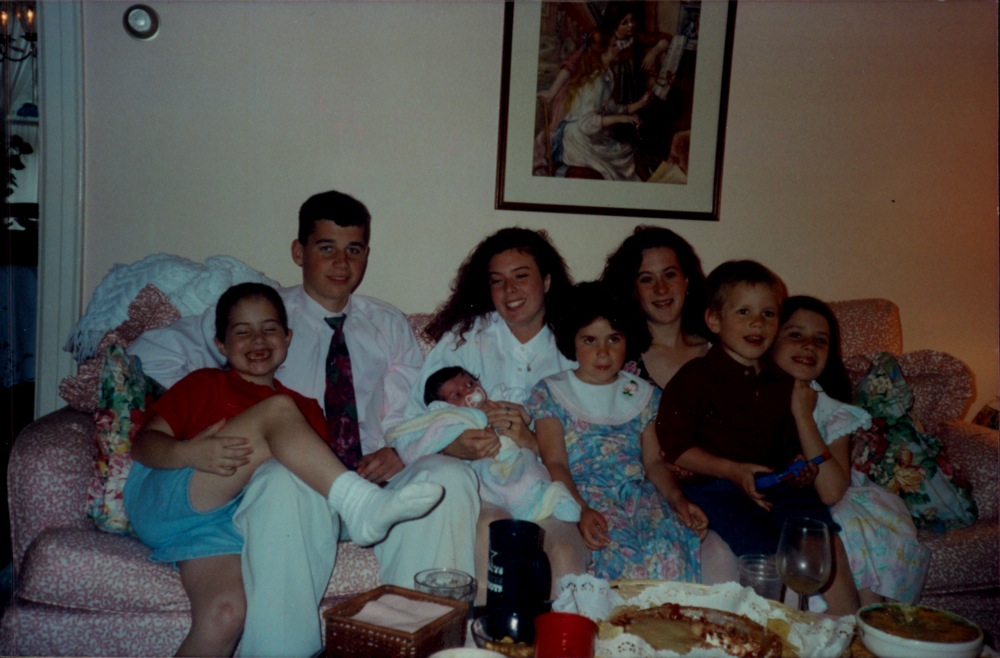 Undated family photo of Ryan Fitzgerald, 9/11 victim, with his family.