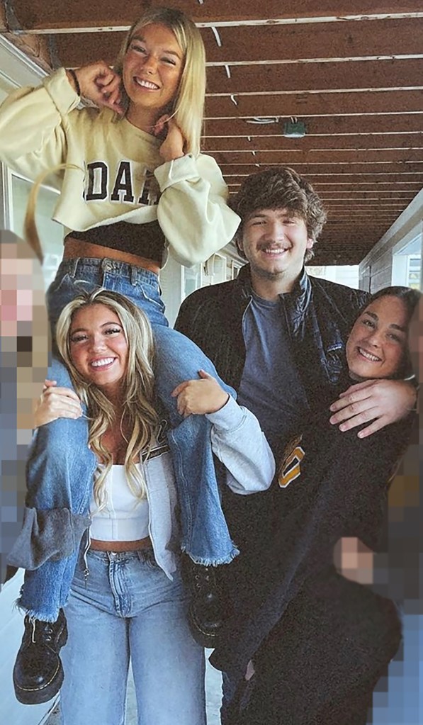 Photo of four University of Idaho students, hours before their deaths.