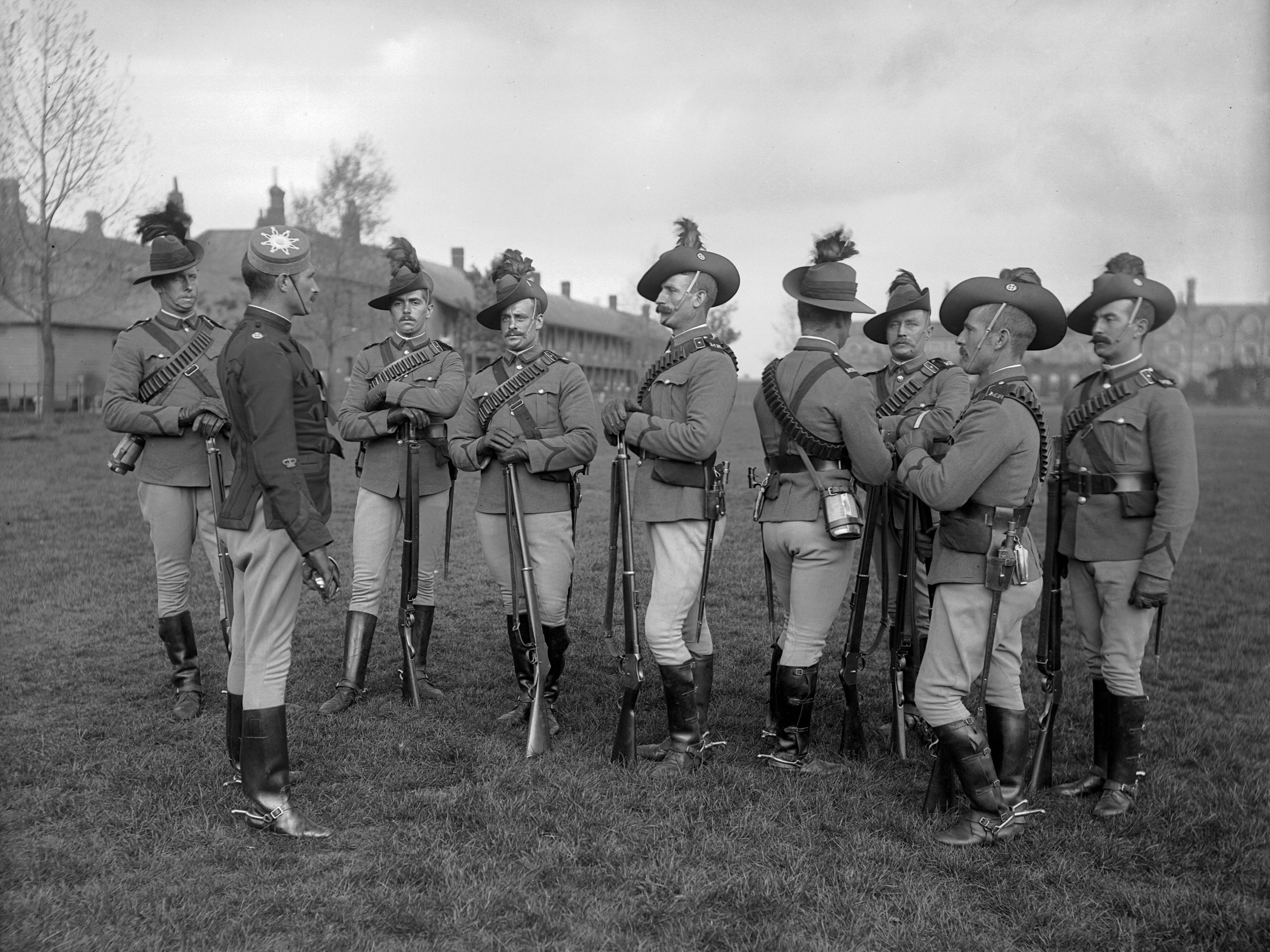 troops australia 1905
