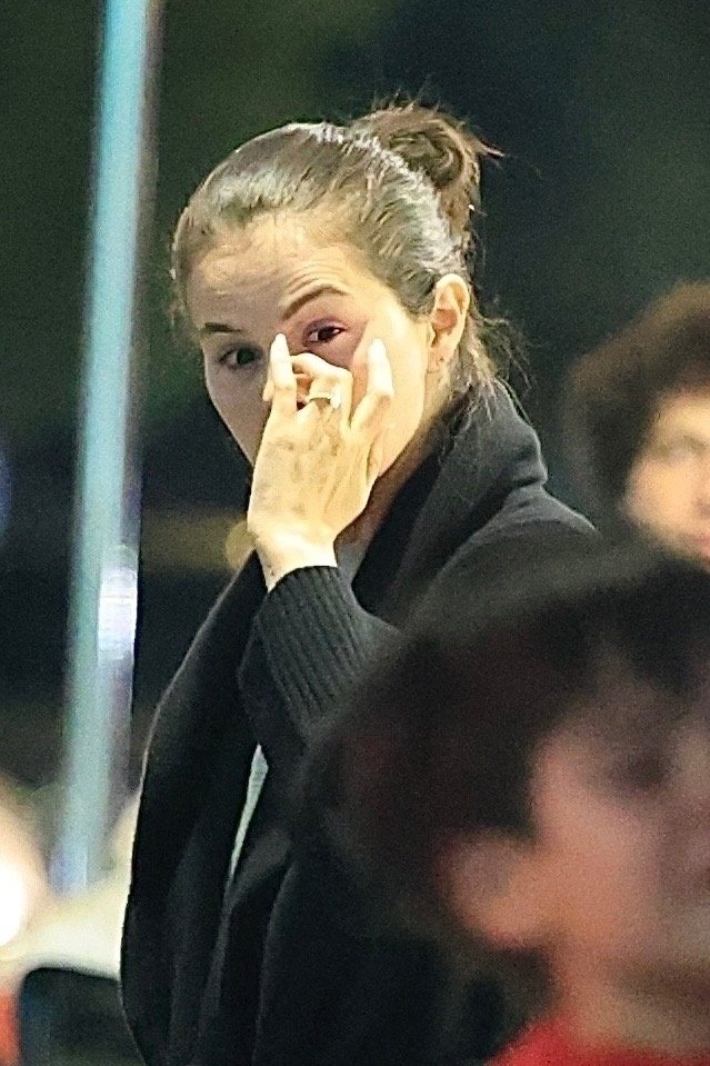 Selena Gomez on adate night. 
