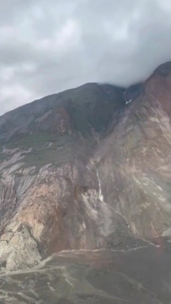 Alaska landslide debris.