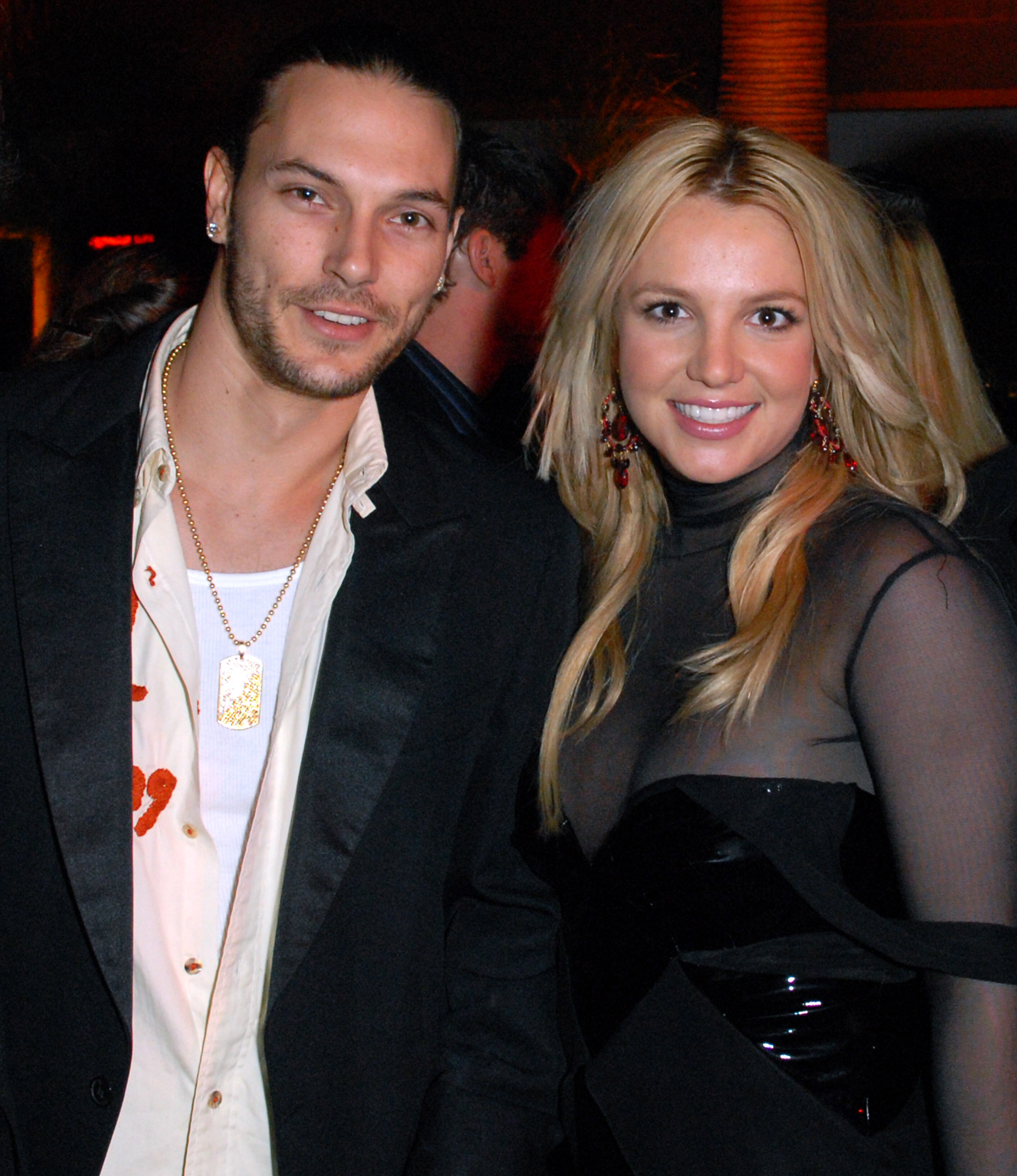 Kevin Federline and Britney Spears in a throwback photo. 
