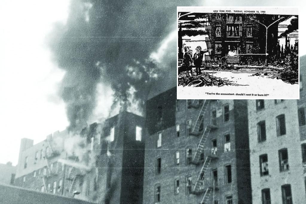 Greedy landlords — not Bronx residents — were really to blame for the fires that ravaged NYC in the ’70s and ’80s: new book