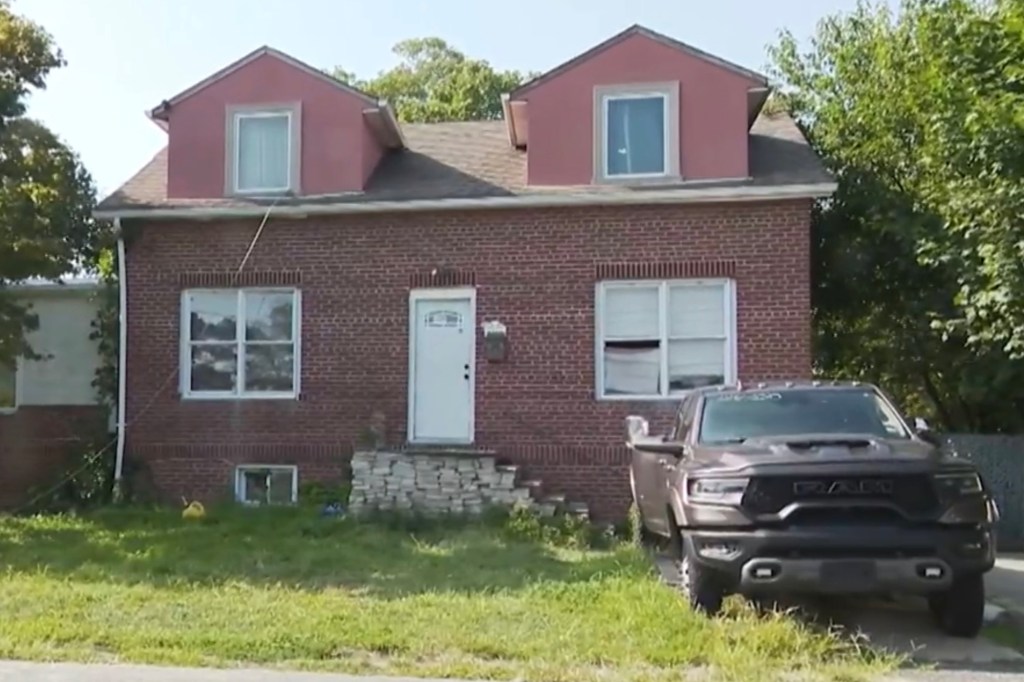 The home on 11th Street in West Babylon where the teen boy was shot during the house party.