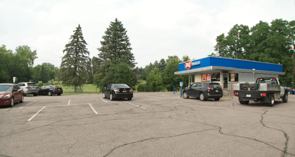 The Dairy Queen in Roseville, Minn. where Depaz has worked for the last three and a half years.