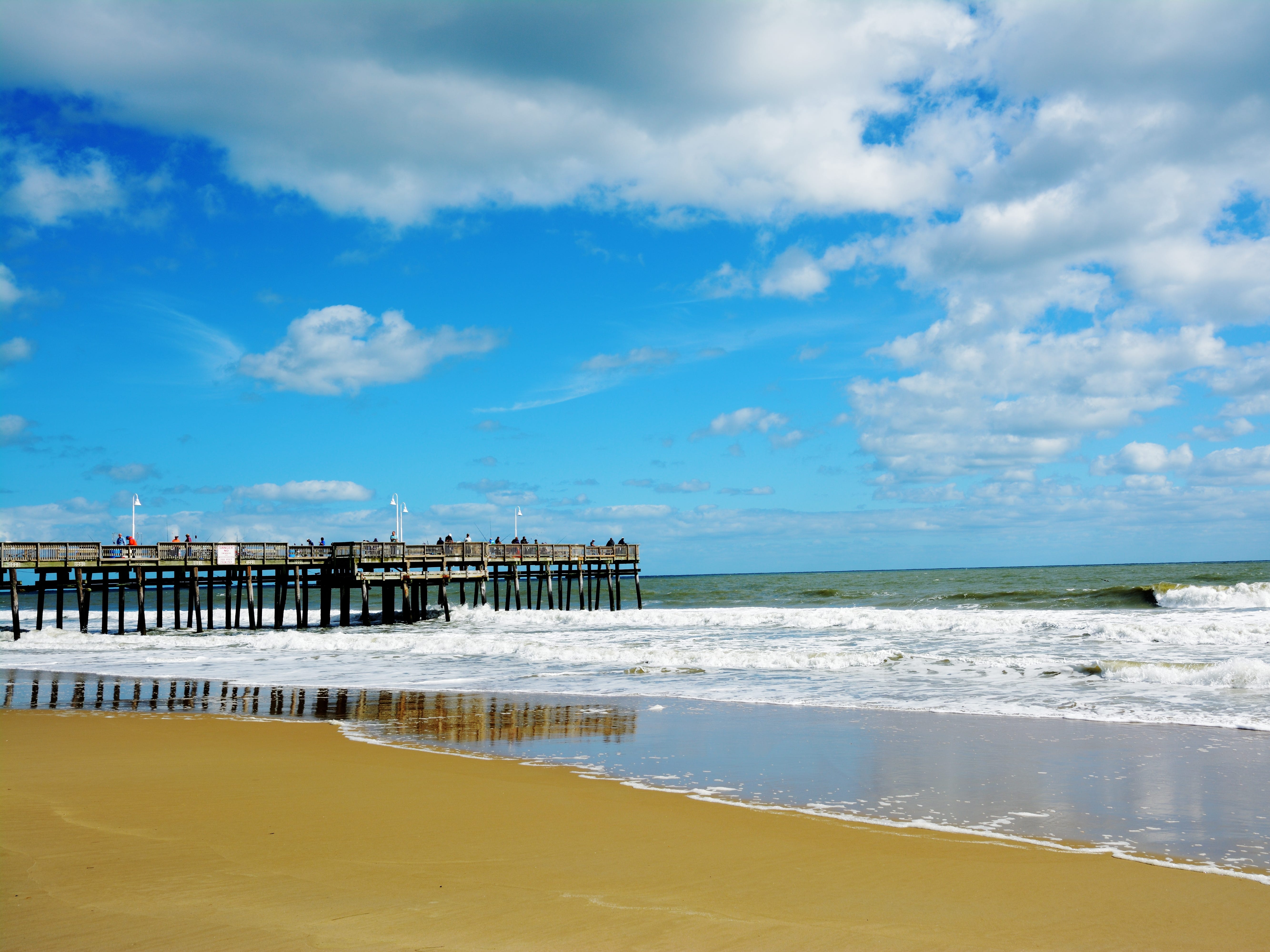 Sandbridge Beach in Virginia.