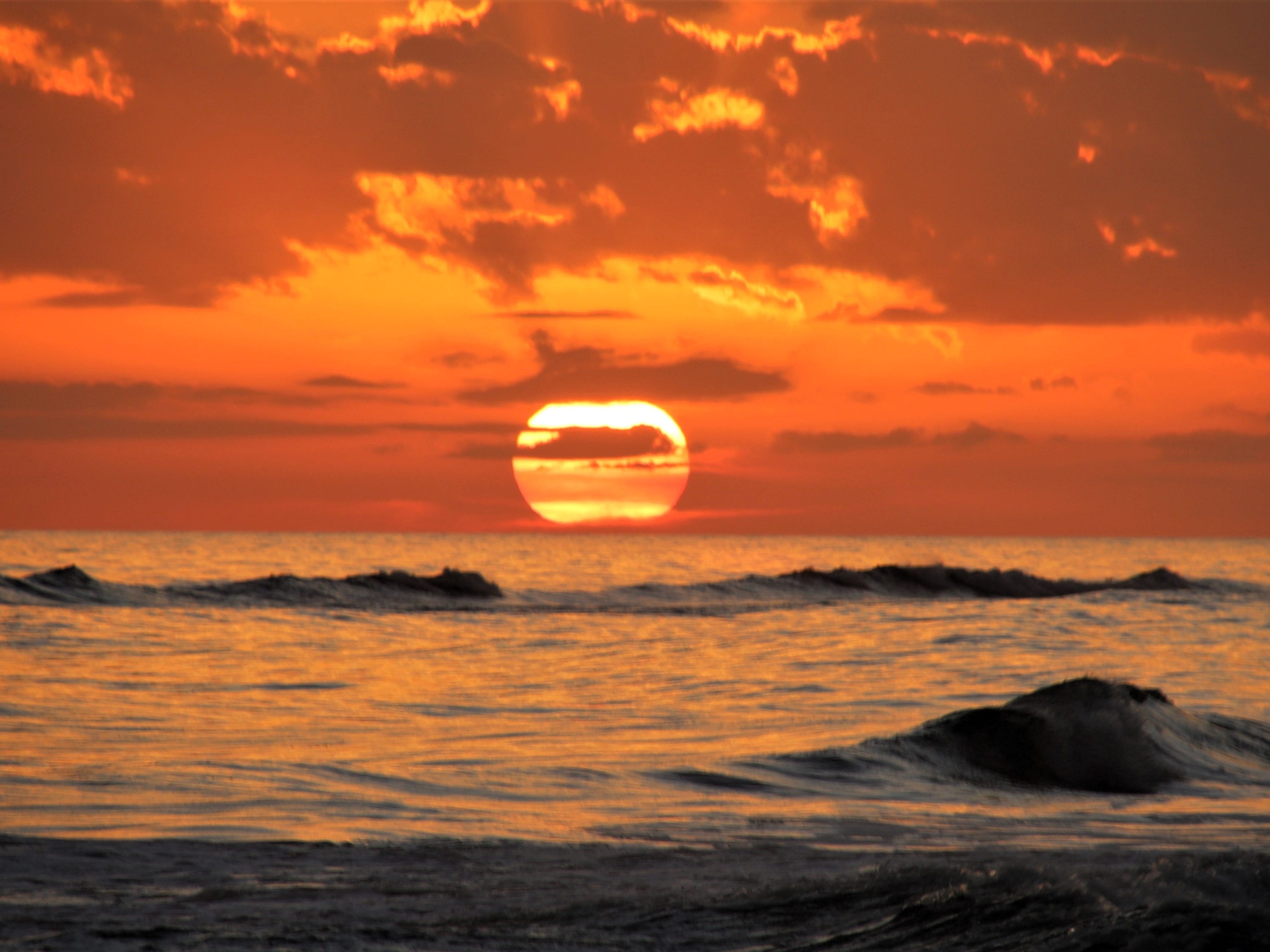 Sunset at Gulf Shores.