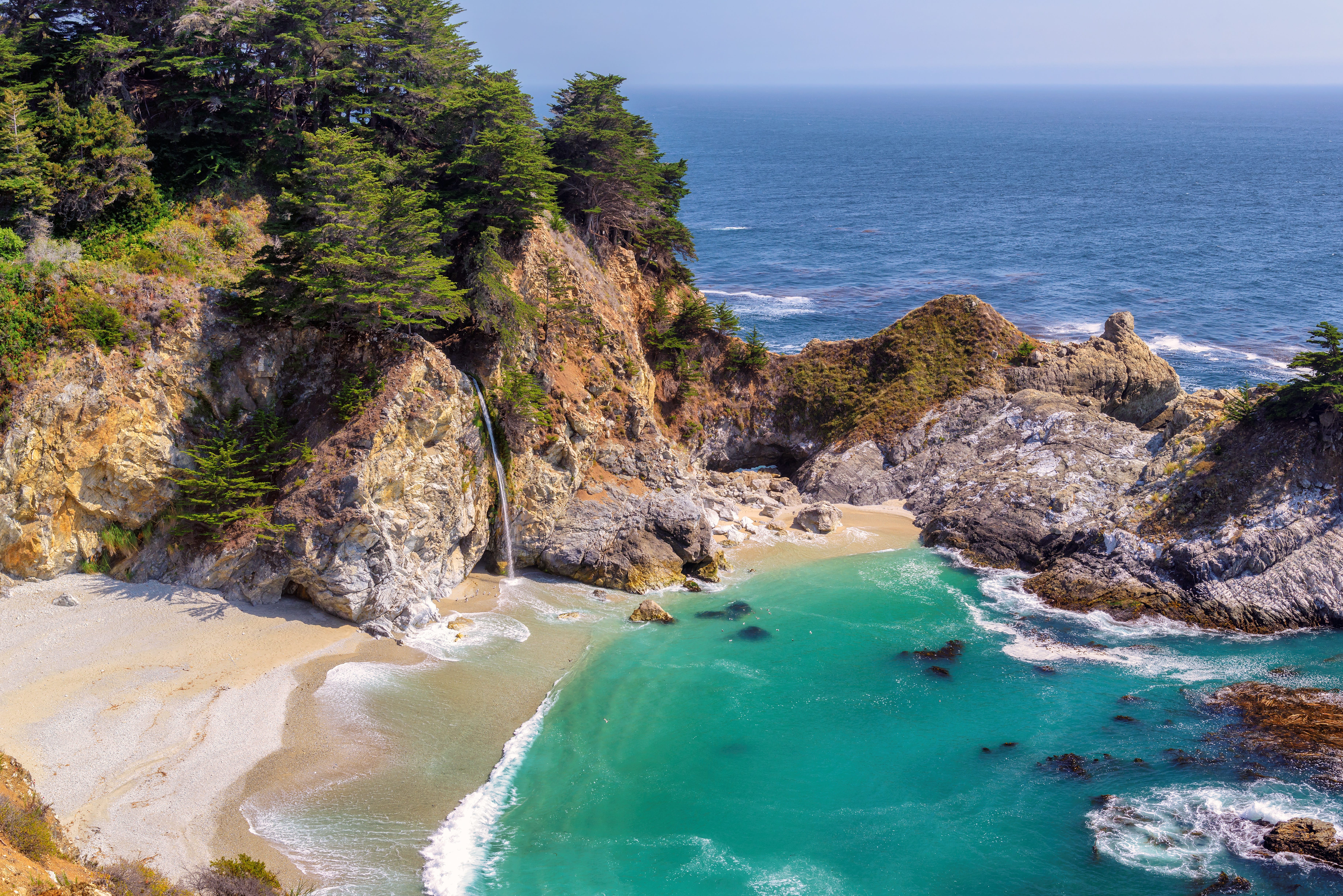 mcway falls,Julia Pfeiffer Burns State Park, Big Sur, California