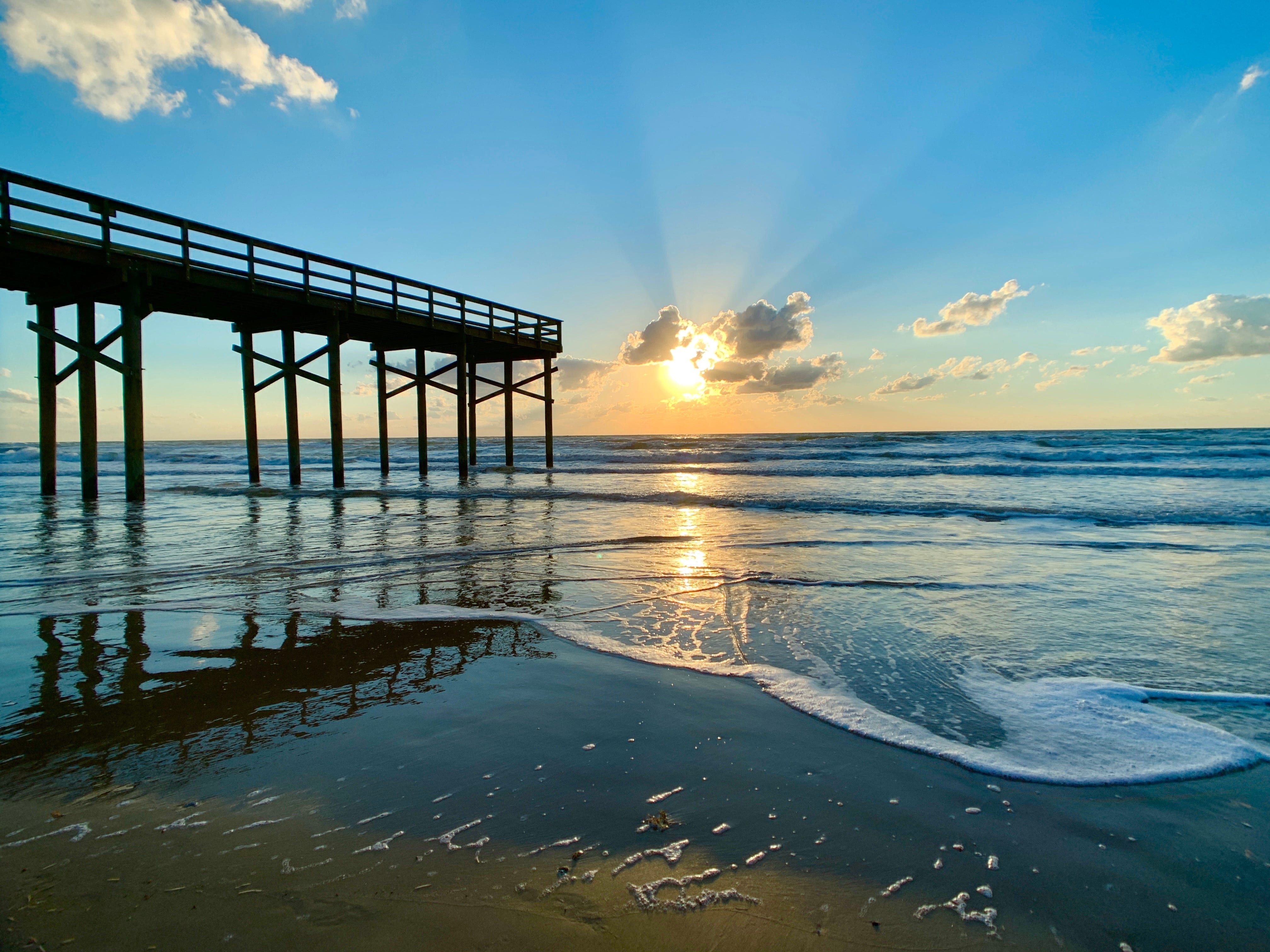 South Padre Beach in Texas.
