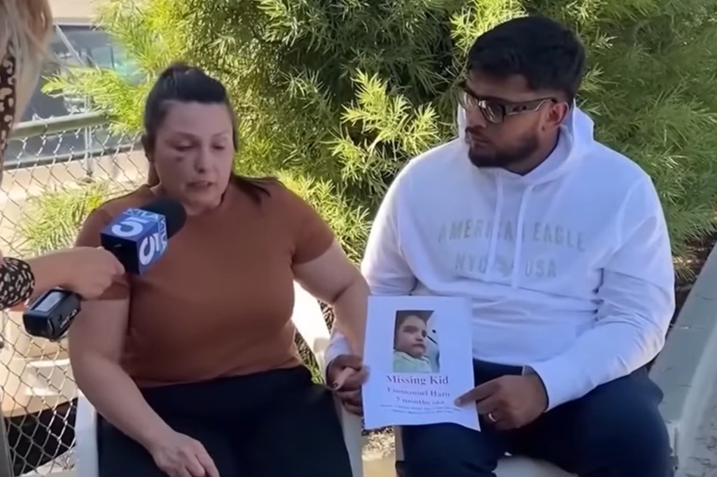 Parents pleading for the return of their missing 7-month-old son.