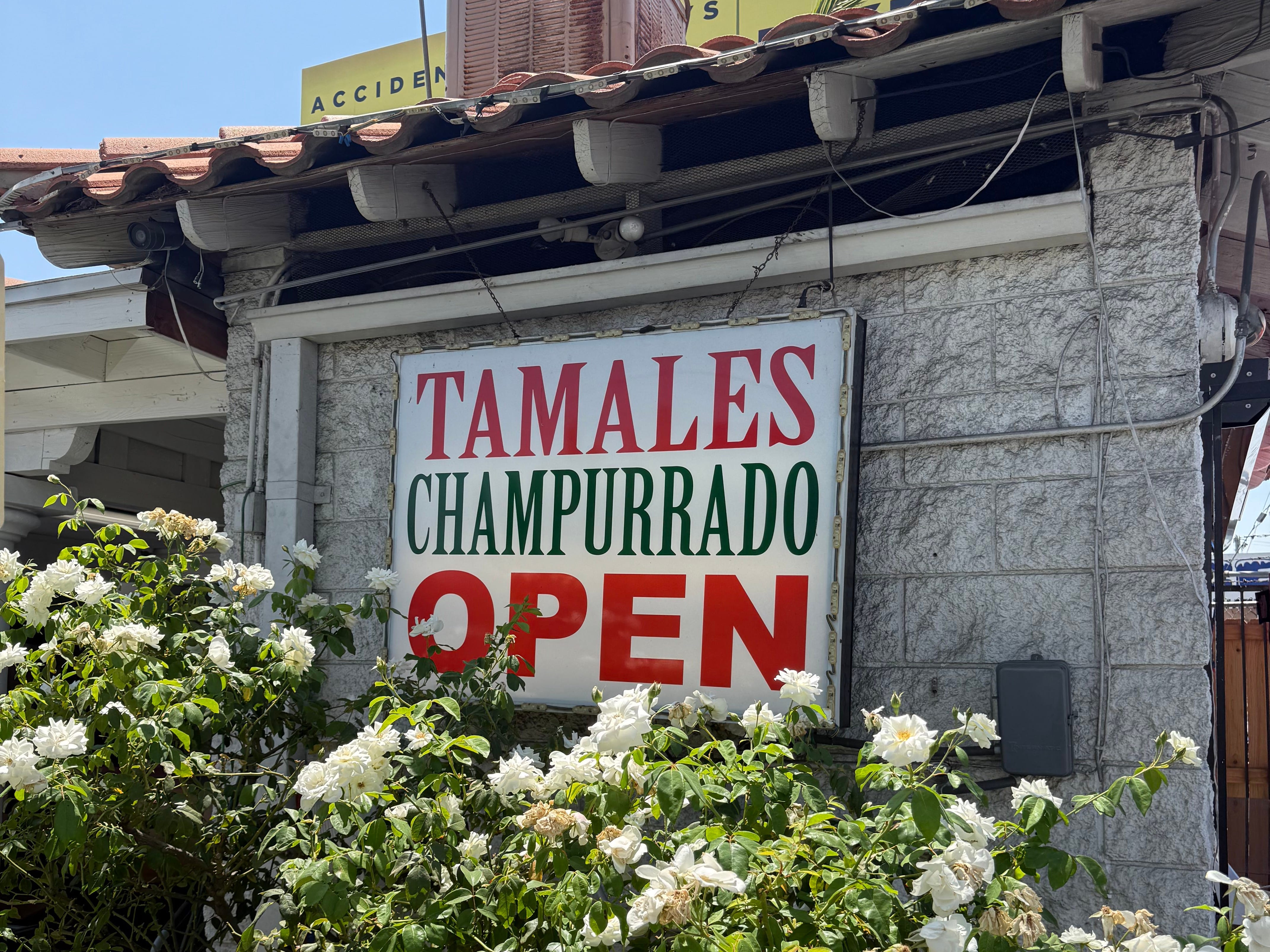 The Original Tamale Company in Los Angeles, California.