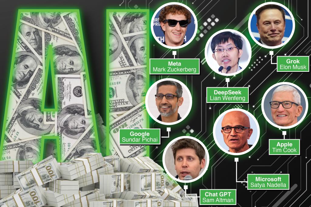 Top tech leaders battling for AI supremacy — while spending billions and slinging mud along the way