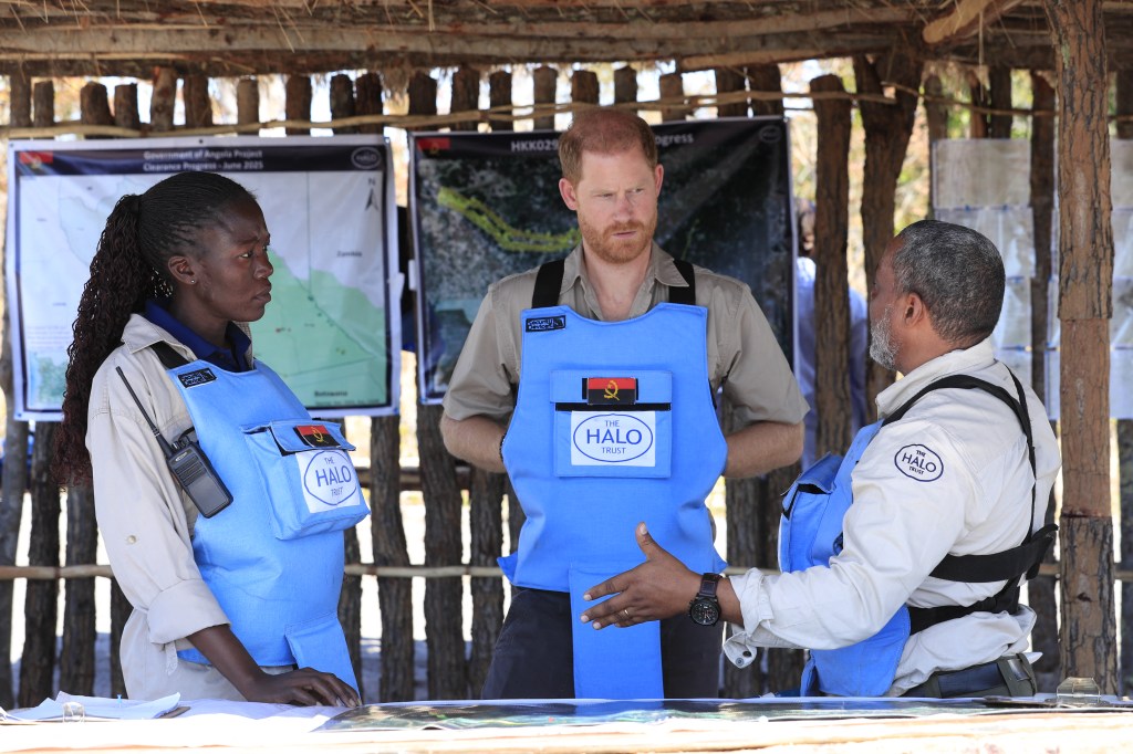 Prince Harry in July 2025