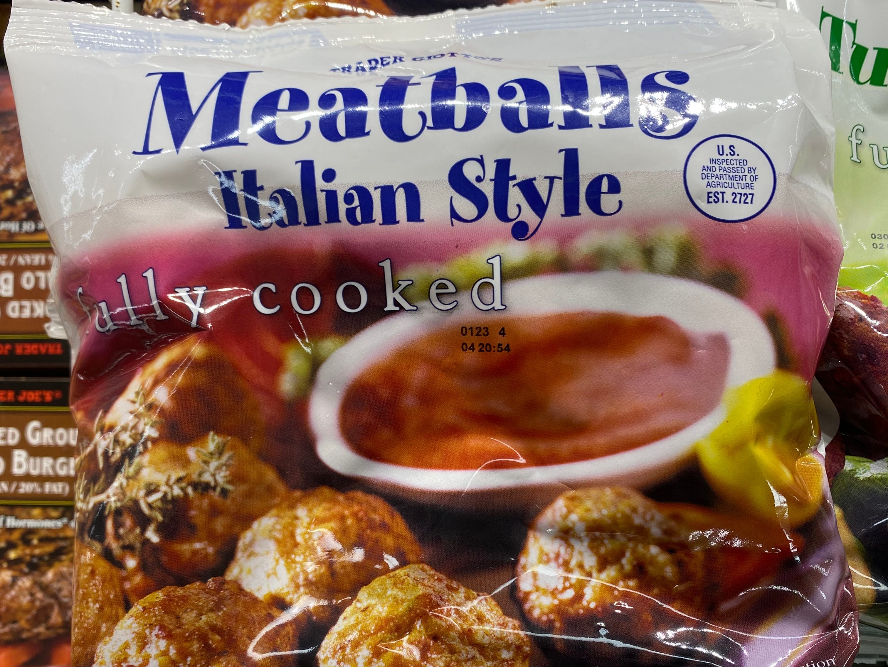 Trader Joe's Italian-style meatballs