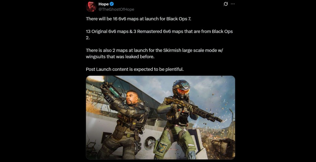 BO7 Maps Leak
