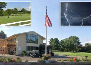 Golfer struck by lightning on New Jersey course — just weeks after a player was killed in eerily similar circumstances