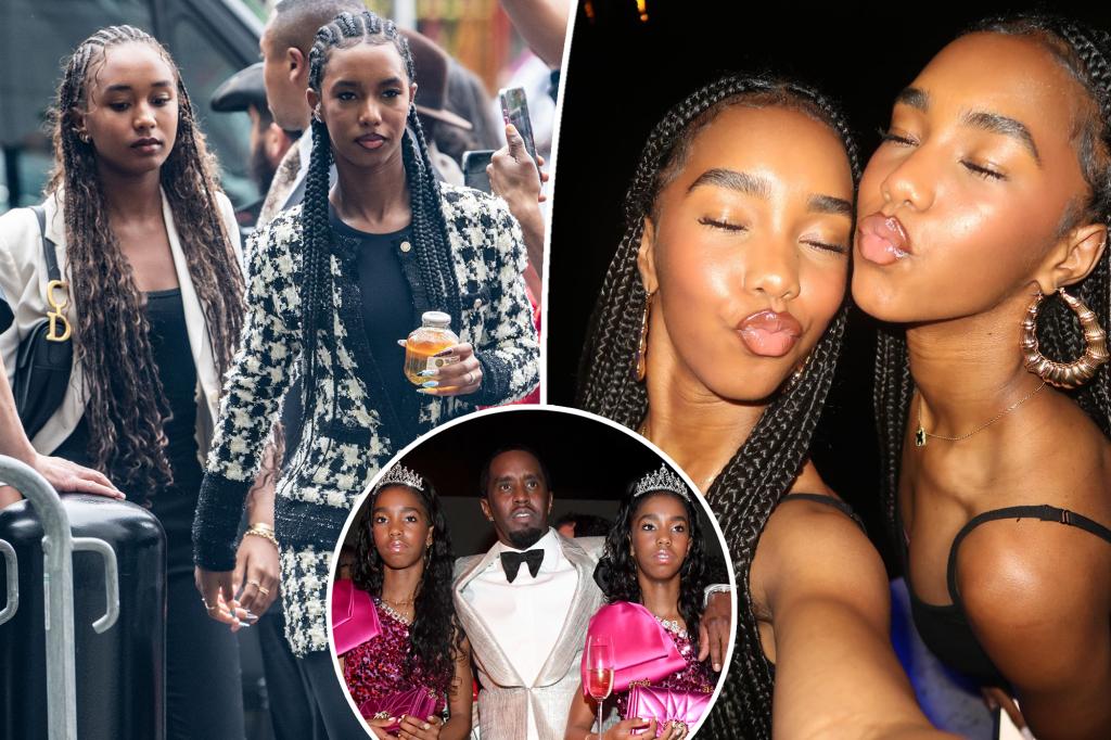 Sean ‘Diddy’ Combs’ twin daughters booted off roller coaster ride by ‘rude’ conductor