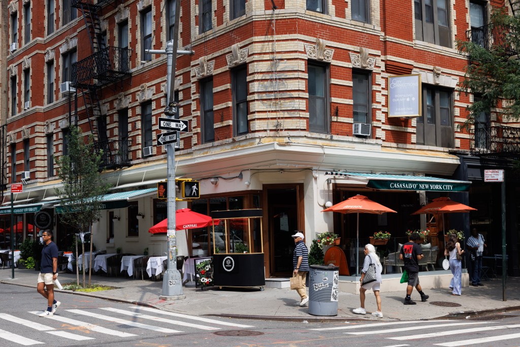 His new eatery is located on Spring Street.